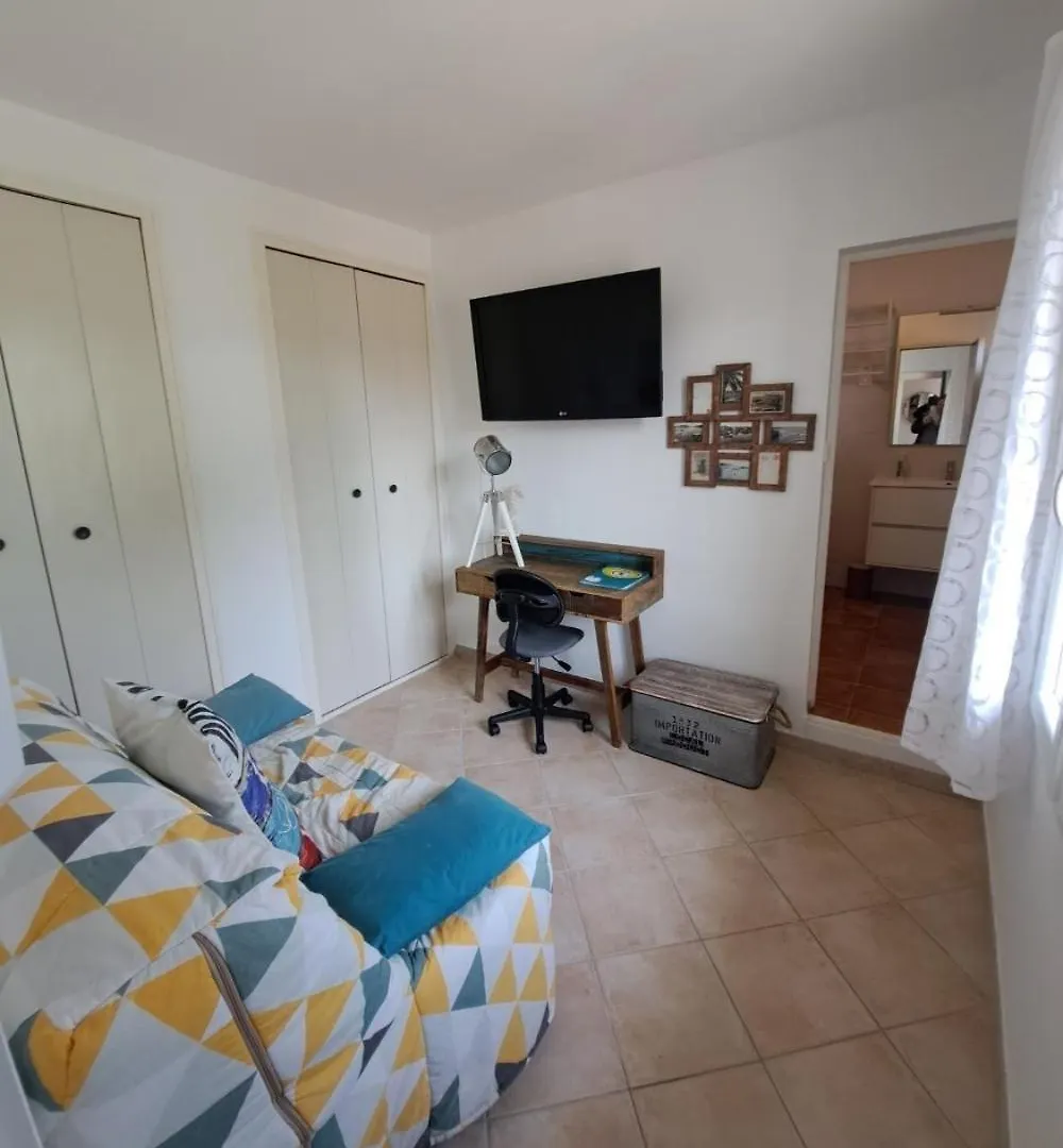 別荘 Ecrin De Verdure De 45 M2 - Plage A 400M - Jardin, Parking Prive, Wifi ル・ブリュスク フランス