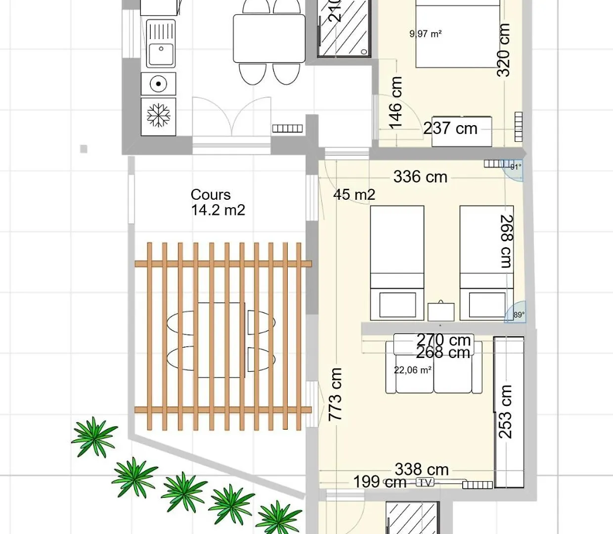Holiday home Ecrin De Verdure De 45 M2 - Plage A 400M - Jardin, Parking Prive, Wifi Le Brusc France